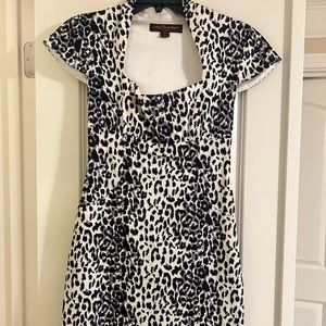 Leopard print dress